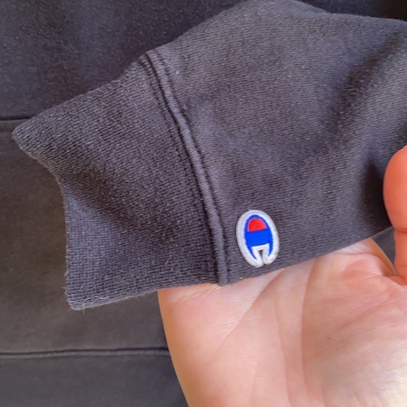 Champion Kids Classic Black Hoody - Picture 5 of 7